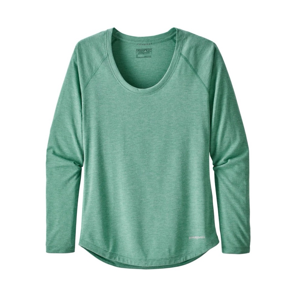 Patagonia Women's Nine Trails Long-Sleeve Shirt sz Small